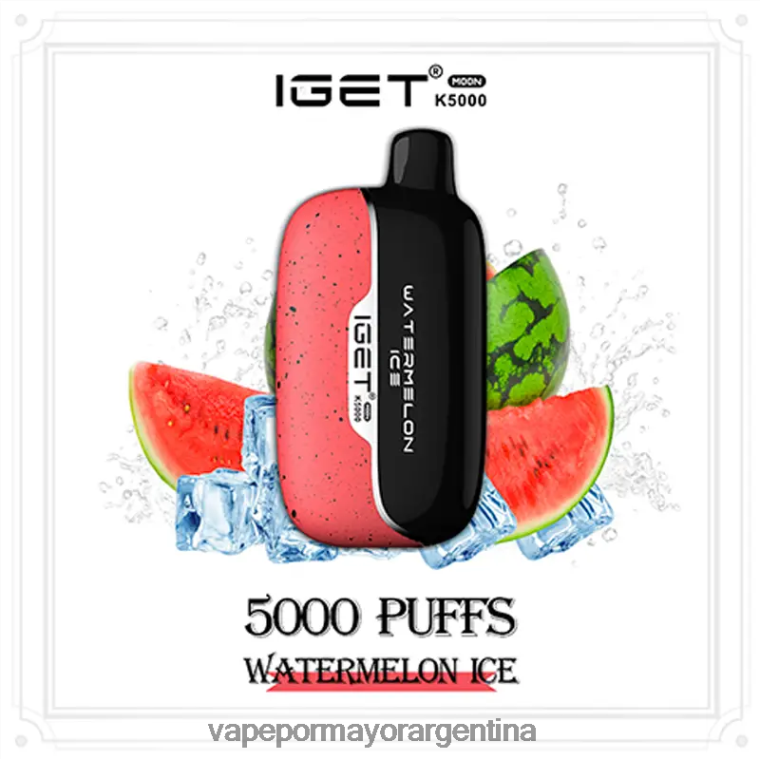 Tienda De Vapeo Al Por Mayor - IGET Moon k5000 X6HR4V8 hielo de sandia