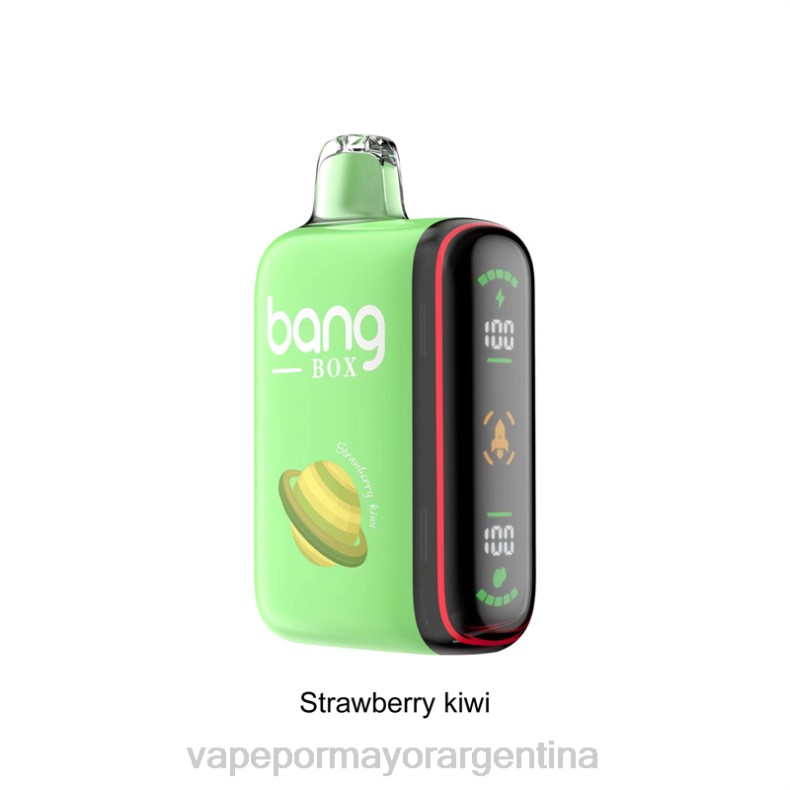 Distribuidor Vapeo Al Por Mayor - Bang Box Pantalla de potencia inteligente de 9000-18000 inhalaciones kiwi fresa 8B6027