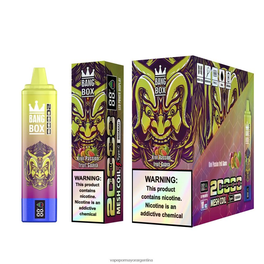 FDLPBF127 kiwi maracuyá guayaba - Productos De Vapeo Al Por Mayor Bang Box 20000
