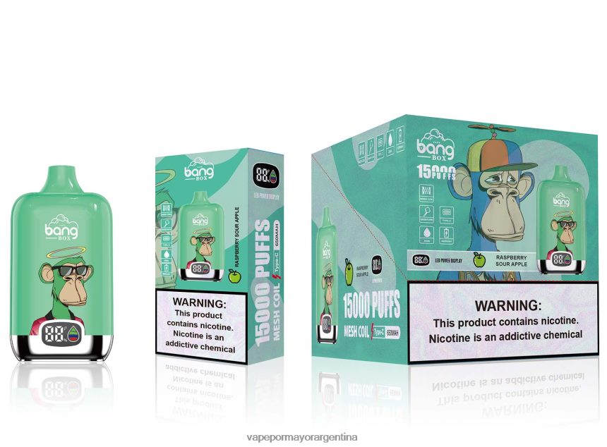 FDLPBF135 manzana agria de frambuesa - Distribuidor Vapeo Al Por Mayor Bang Box 15000