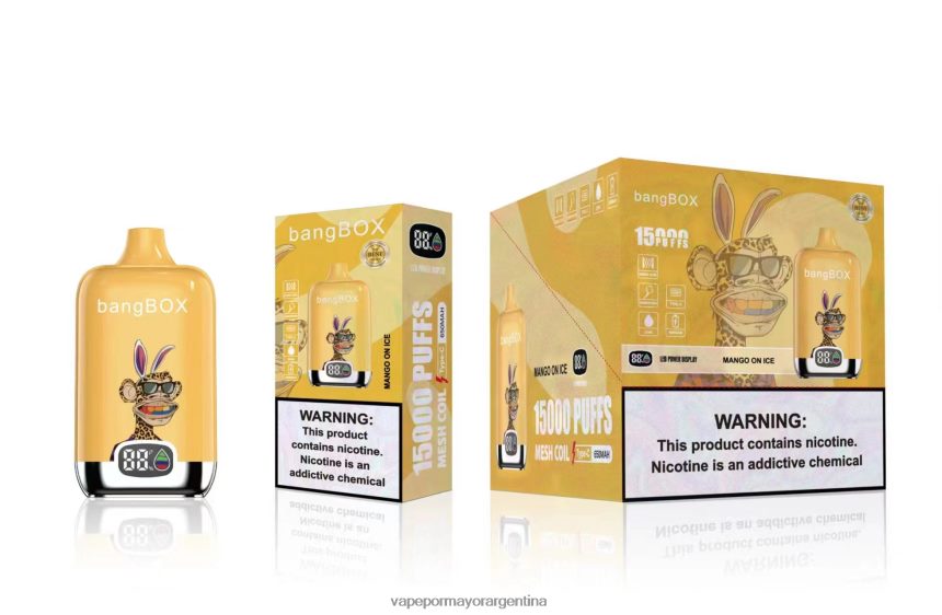 FDLPBF137 mango en hielo - Productos De Vapeo Al Por Mayor Bang Box 15000