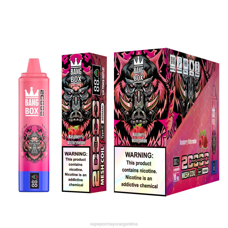 Tienda De Vapeo Al Por Mayor - Bang Box 20000 sandia frambuesa 8B6053