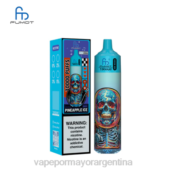 Vape Argentina - Fumot Tornado música de 30k hielo de piña 244N22