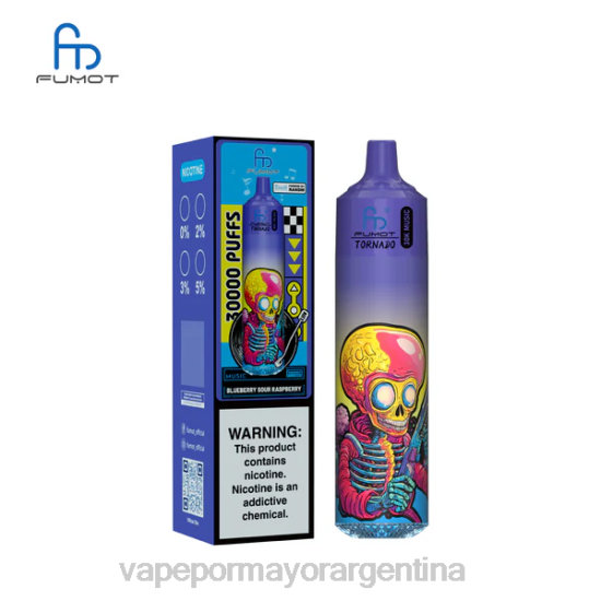 Vapeo Al Por Mayor - Fumot Tornado música de 30k arándano frambuesa agria 244N6