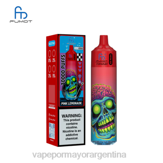 Vaporizador Al Por Mayor - Fumot Tornado música de 30k limonada rosa 244N23