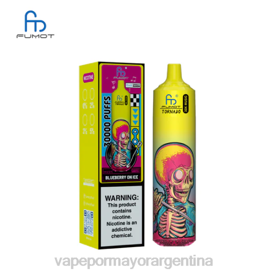 Vaporizador Desechable Al Por Mayor - Fumot Tornado música de 30k arándano en hielo 244N4