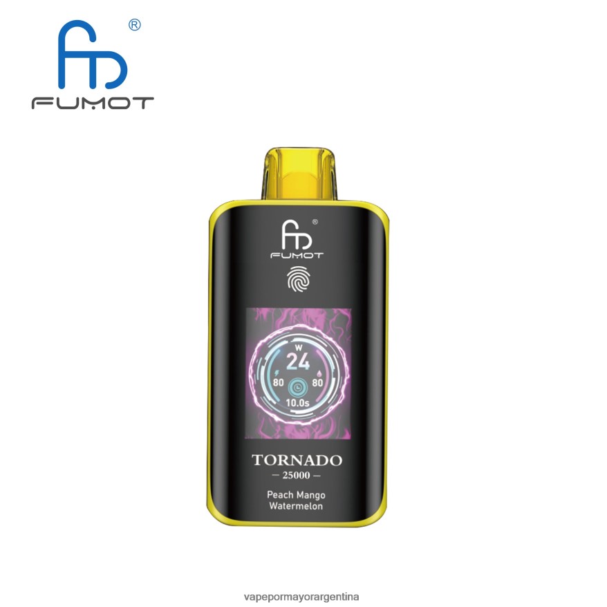 Productos De Vapeo Al Por Mayor - Fumot Tornado 25000 vaporizadores desechables sandia mango durazno T8PP449