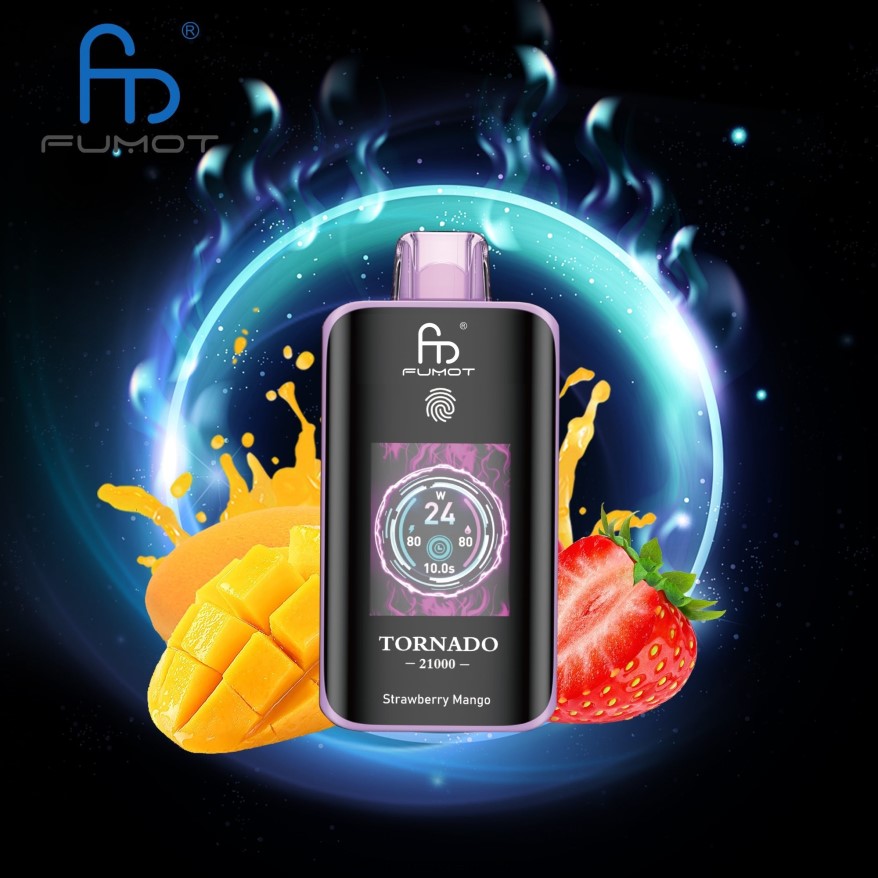 Vape Por Mayor Argentina - Fumot Tornado 25000 vaporizadores desechables mango fresa T8PP4411