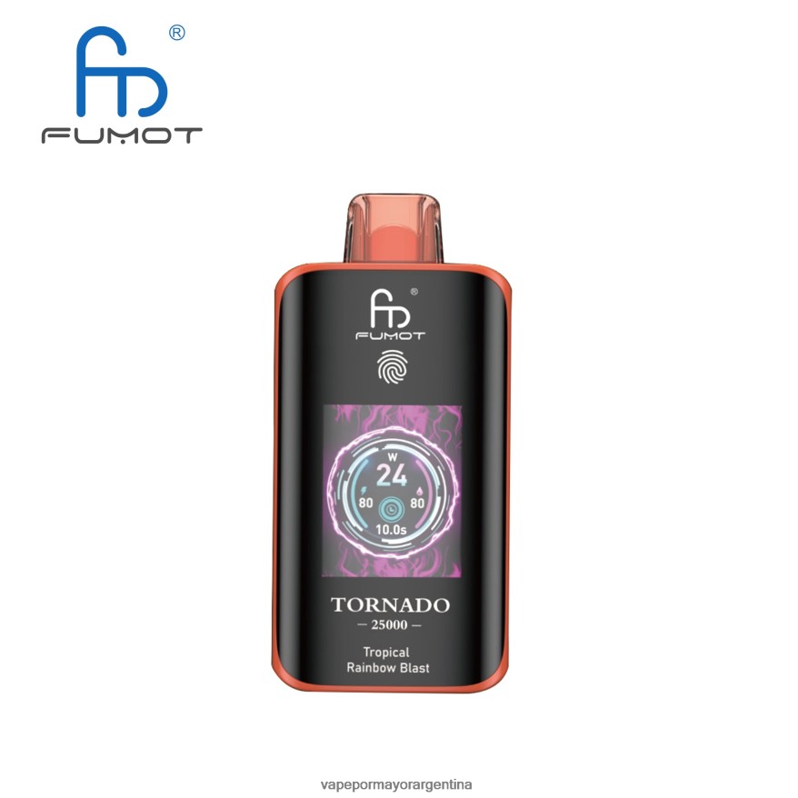Vaporizador Al Por Mayor - Fumot Tornado 25000 vaporizadores desechables explosión del arco iris tropical T8PP4413