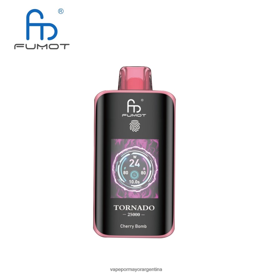 Vaporizador Desechable Al Por Mayor - Fumot Tornado 25000 vaporizadores desechables bomba de cereza T8PP444