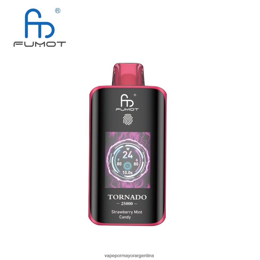 Venta De Vaporizadores Al Por Mayor - Fumot Tornado 25000 vaporizadores desechables caramelo de menta y fresa T8PP4415