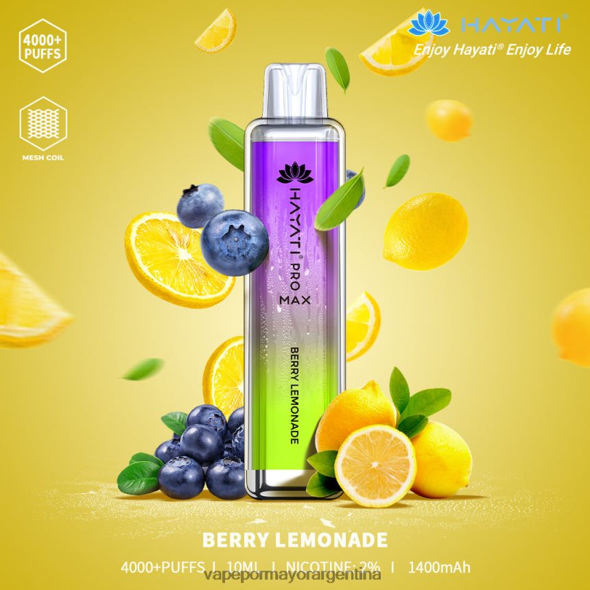 FDLPBF145 limonada de bayas - Distribuidor Vapeo Al Por Mayor Hayati Pro Max 4000