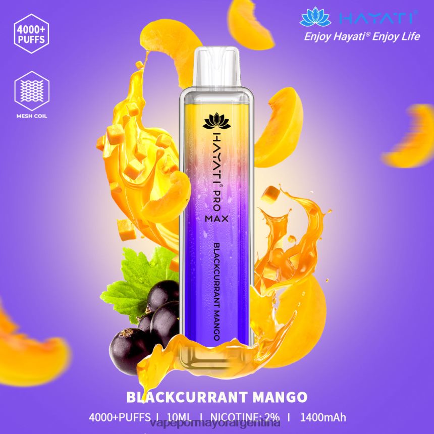 FDLPBF146 mango de grosella negra - Tienda De Vapeo Al Por Mayor Hayati Pro Max 4000