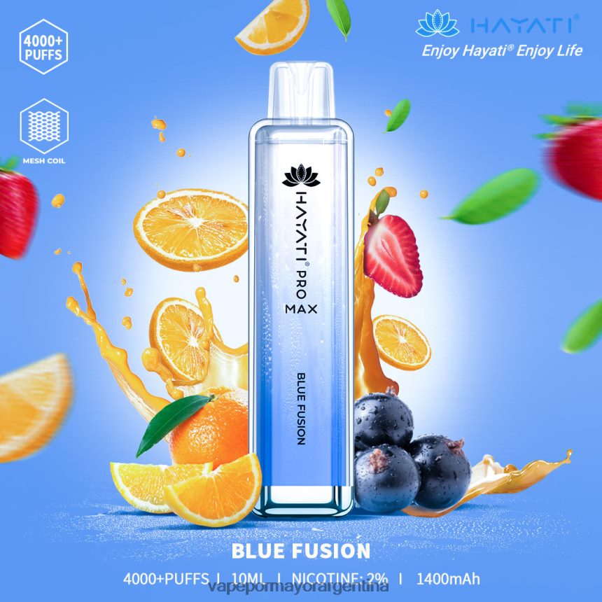FDLPBF147 fusión azul - Productos De Vapeo Al Por Mayor Hayati Pro Max 4000
