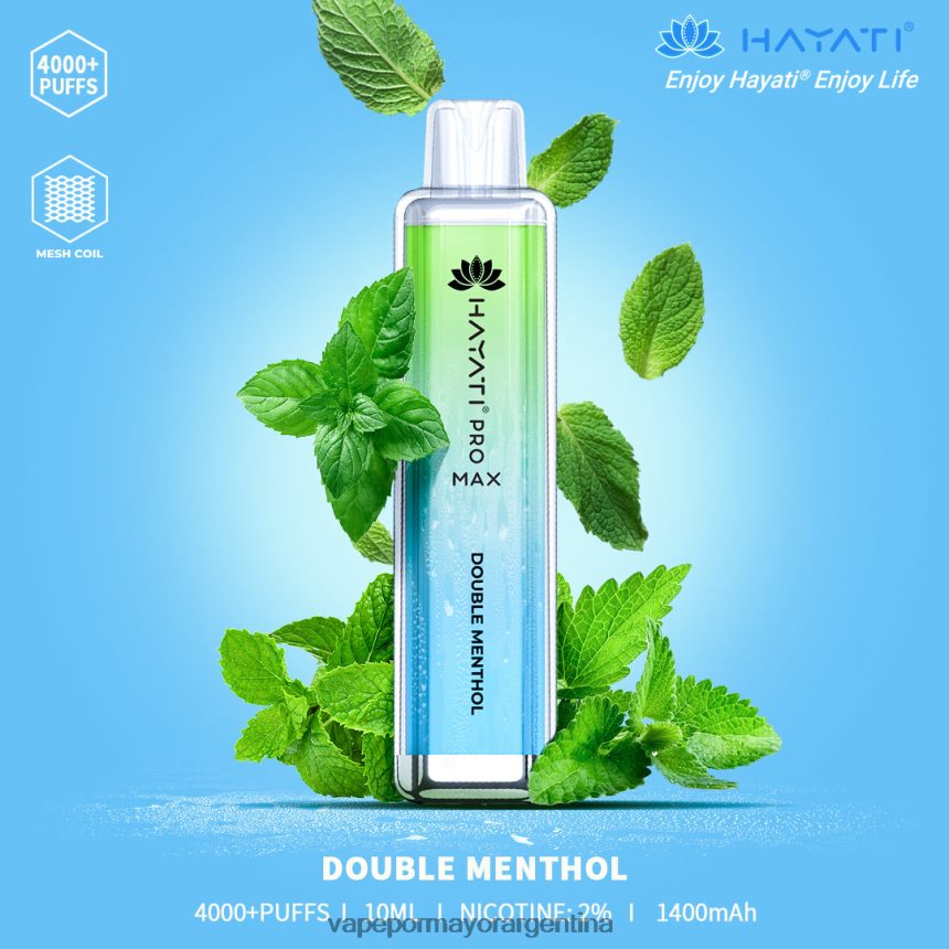 FDLPBF156 doble mentol - Tienda De Vapeo Al Por Mayor Hayati Pro Max 4000