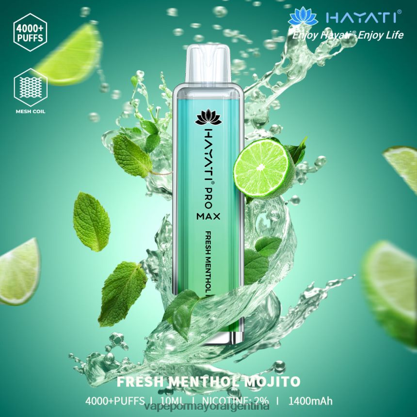 mojito mentolado fresco