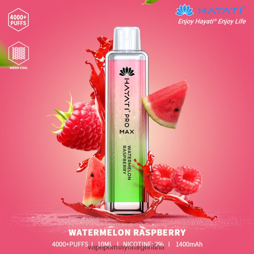 FDLPBF197 sandia frambuesa - Productos De Vapeo Al Por Mayor Hayati Pro Max 4000