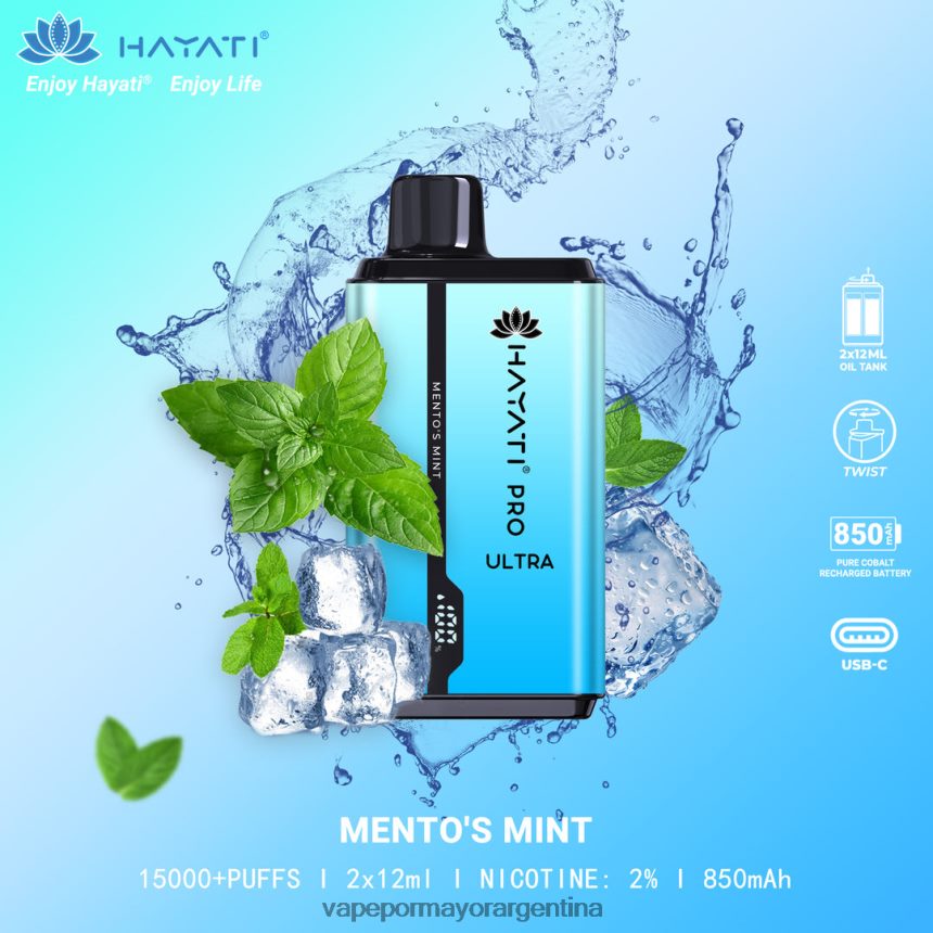 FDLPBF211 menta de mento - Vaporizador Al Por Mayor Hayati Pro Ultra