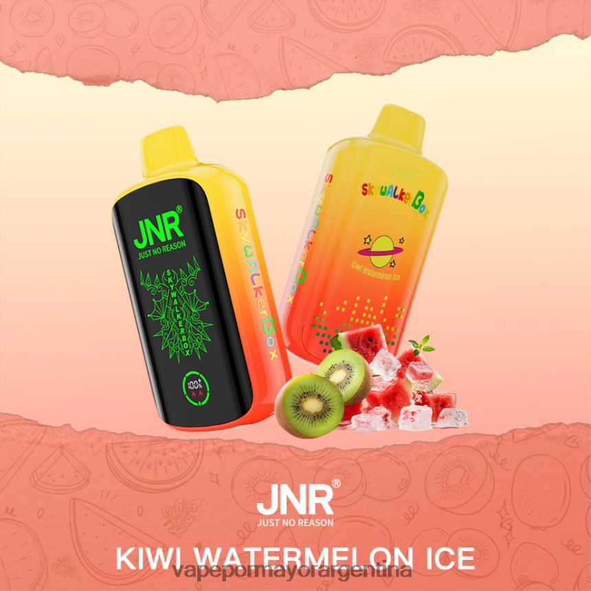 FDLPBF589 hielo de kiwi y sandía - Vape Por Mayor Argentina JNR SKYWALKER BOX