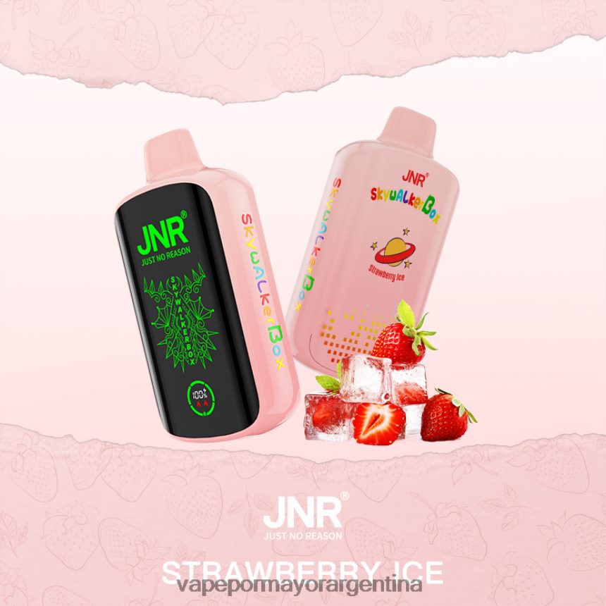 FDLPBF591 hielo de fresa - Vaporizador Al Por Mayor JNR SKYWALKER BOX