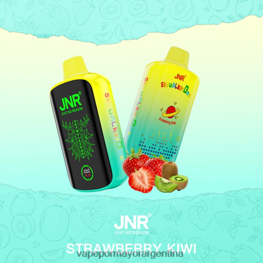 FDLPBF592 kiwi fresa - Vaporizador Desechable Al Por Mayor JNR SKYWALKER BOX
