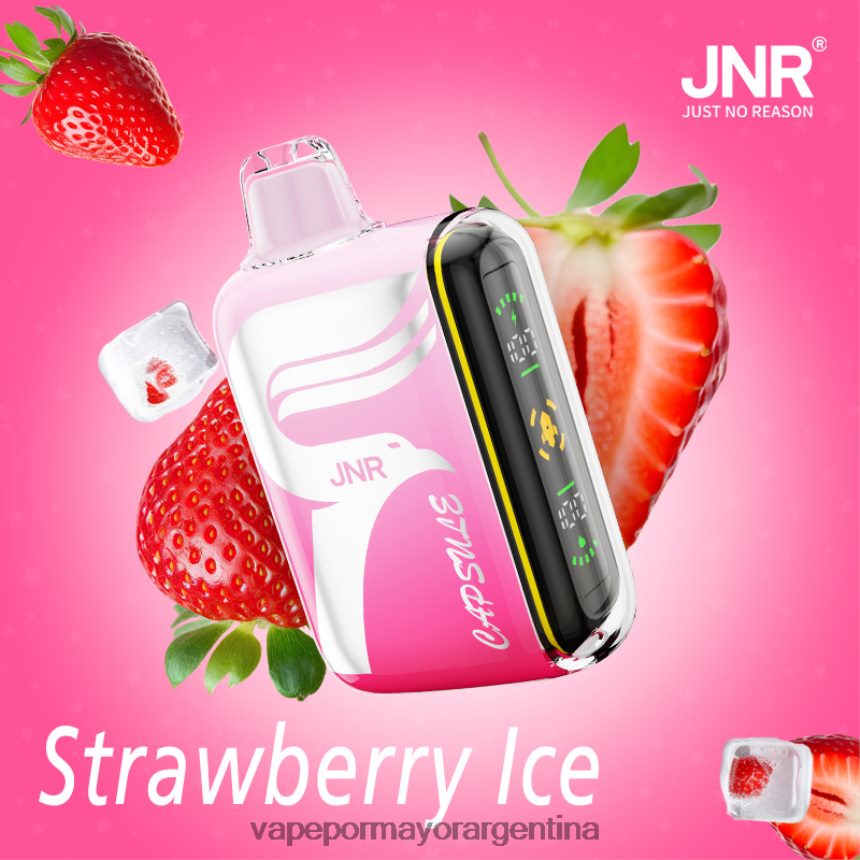 FDLPBF609 hielo de fresa - Vape Por Mayor Argentina JNR CAPSULE
