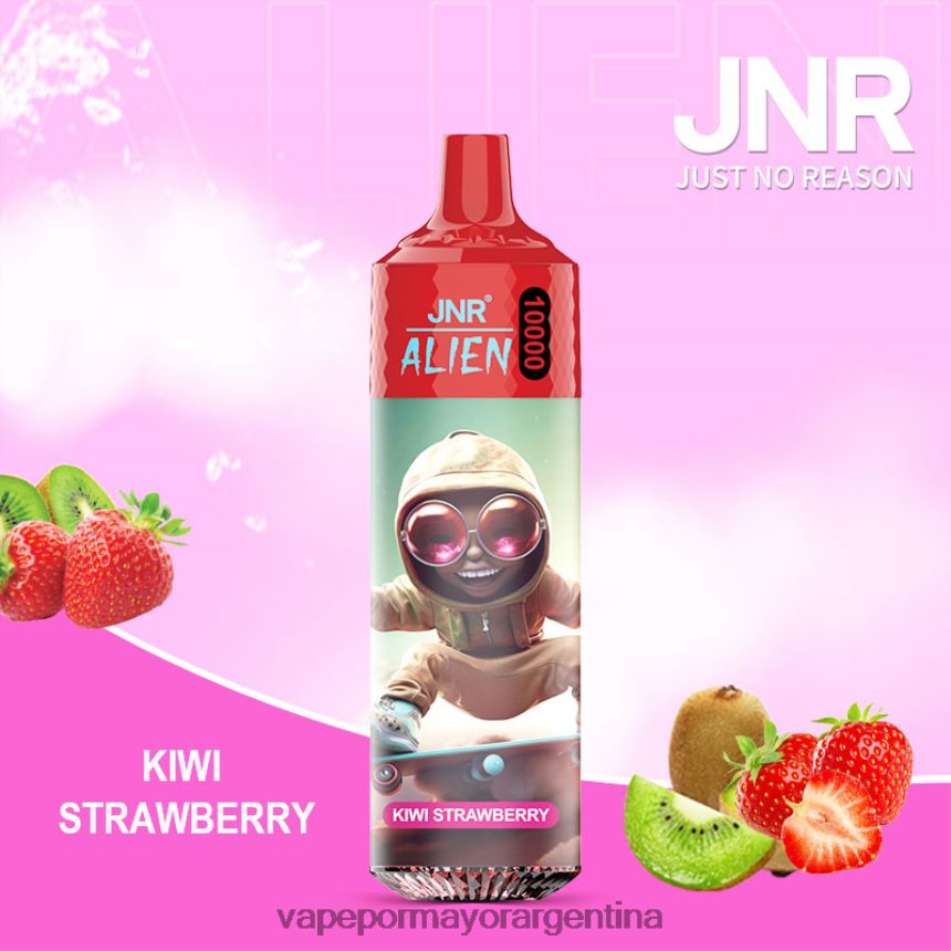 FDLPBF649 kiwi fresa - Vape Por Mayor Argentina JNR ALIEN
