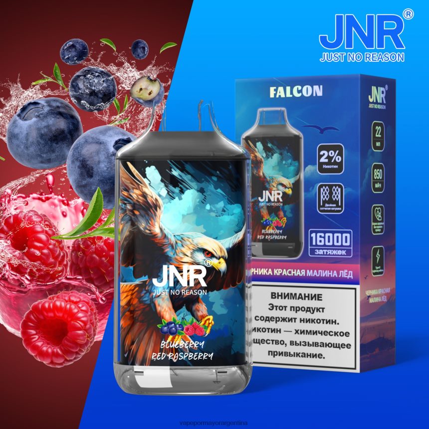 FDLPBF700 arándano rojo frambuesa - Vape Argentina JNR FALCON