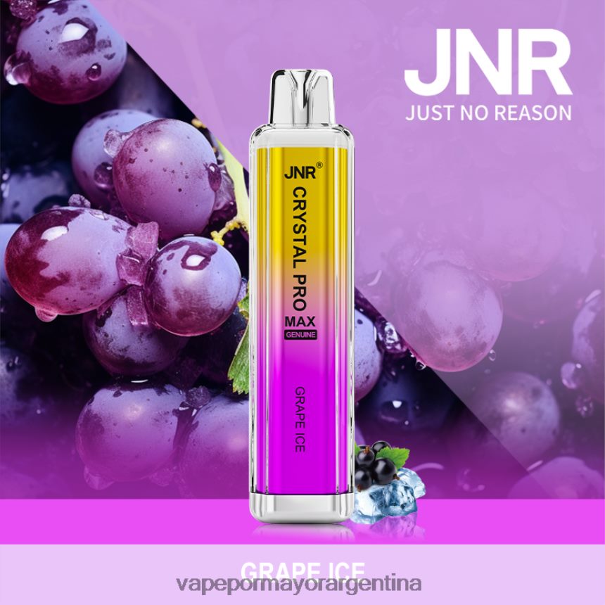 FDLPBF732 hielo de uva - Vaporizador Desechable Al Por Mayor JNR CRYSTAL PRO MAX