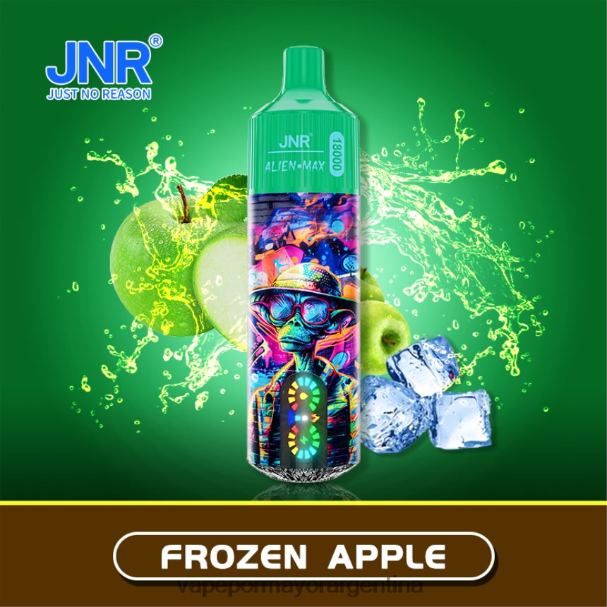 FDLPBF569 manzana congelada - Vape Por Mayor Argentina JNR ALIEN MAX