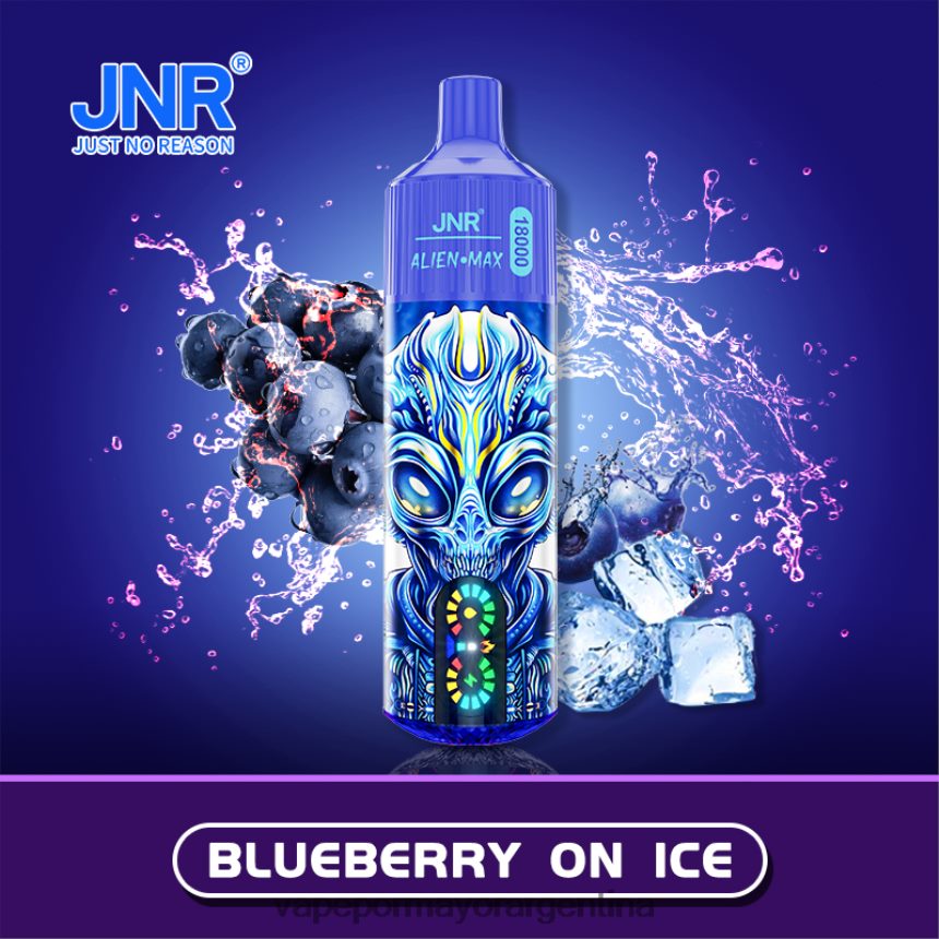FDLPBF572 arándano en hielo - Vaporizador Desechable Al Por Mayor JNR ALIEN MAX