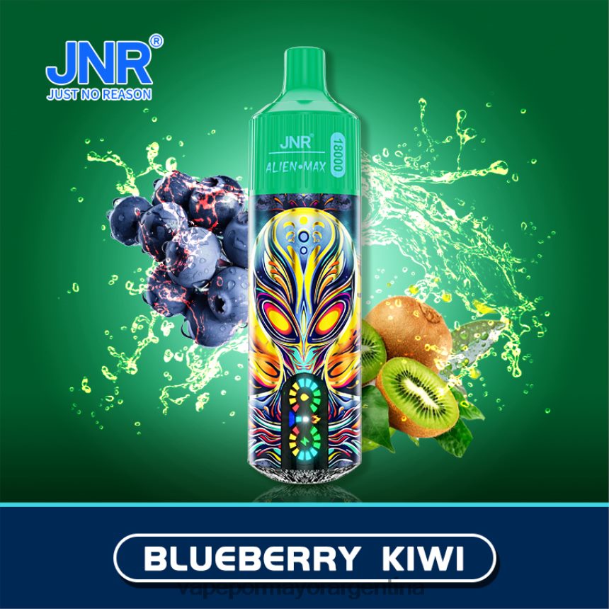 FDLPBF574 kiwi de arándanos - Vapeo Al Por Mayor JNR ALIEN MAX