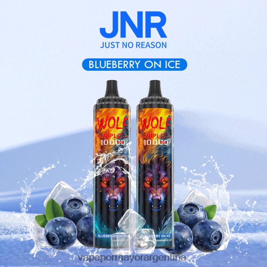 FDLPBF761 arándano en hielo - Vaporizador Al Por Mayor JNR WOLF NIPLO