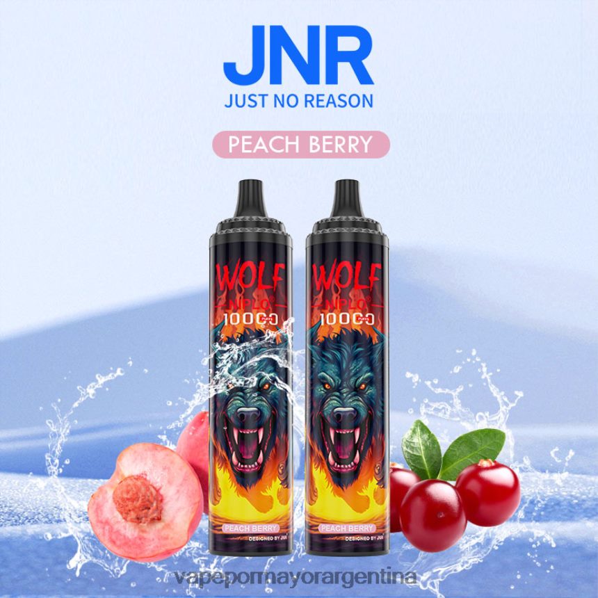 FDLPBF768 baya de durazno - Vape Recargable JNR WOLF NIPLO