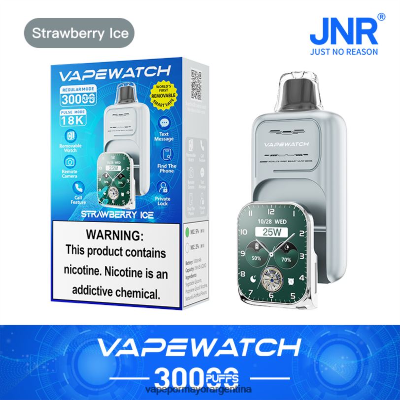PV0DZR10 JNR reloj vapeador hielo de fresa - Vape Official Store