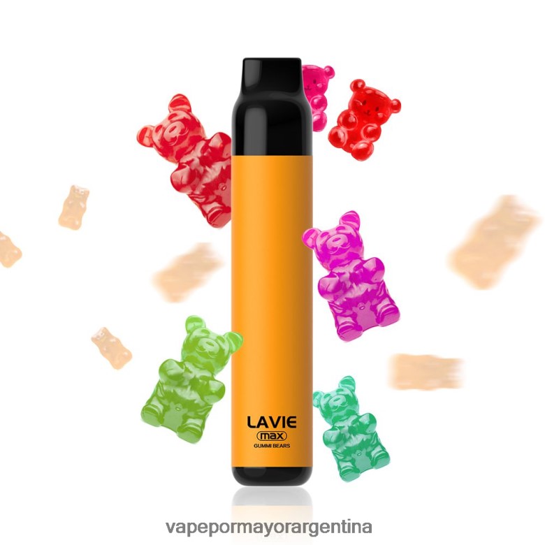 Vape Argentina - LAVIE BAR 5000 inhalaciones - máx. 04HZV0282 ositos de goma