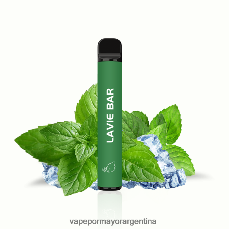 Vape Recargable - LAVIE BAR Versión al 2% 800 inhalaciones 04HZV0320 menta fresca