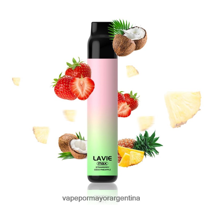 fresa coco manzana
