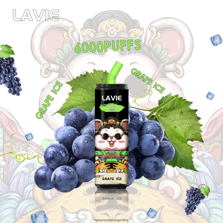 Productos De Vapeo Al Por Mayor - LAVIE Coke BAR 6000 bocanadas 04HZV0269 hielo de uva