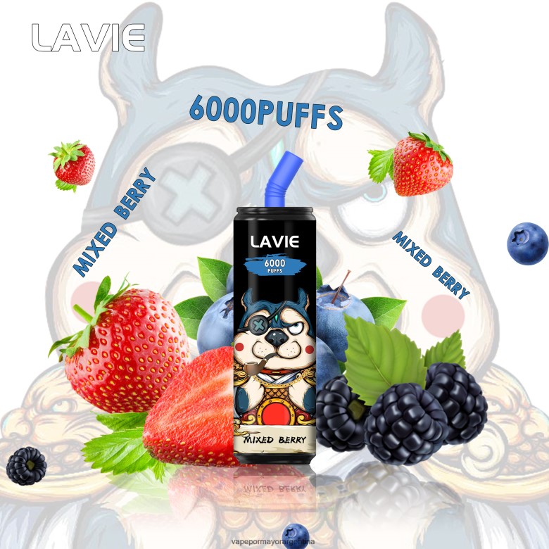 Vape Argentina - LAVIE Coke BAR 6000 bocanadas 04HZV0272 bayas mixtas