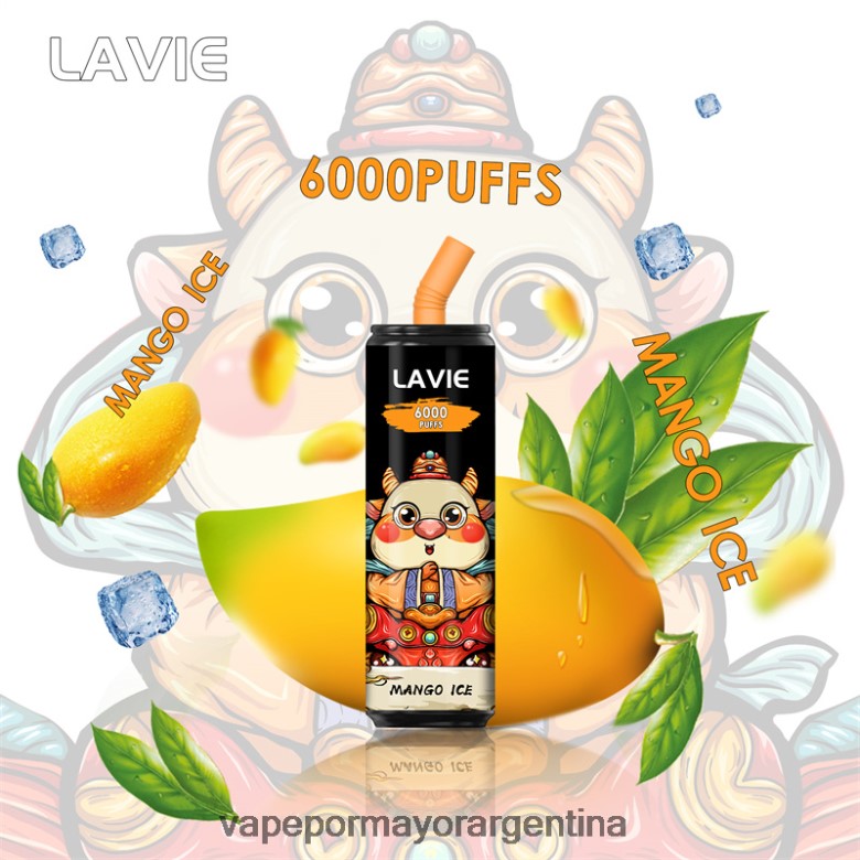 Vape Recargable - LAVIE Coke BAR 6000 bocanadas 04HZV0270 hielo de mango