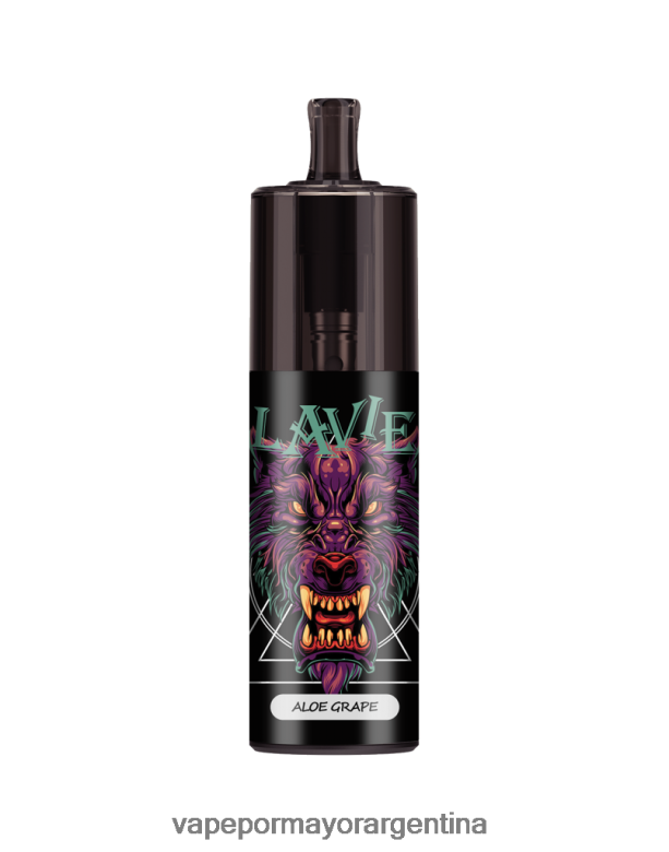 Vape Recargable - LAVIE COLOUR BAR Control de flujo de aire de 10000 inhalaciones. 04HZV0330 áloe uva