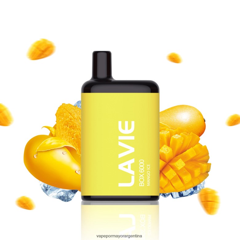 Vape Por Mayor Argentina - LAVIE BOX 6000 bocanadas 04HZV0201 hielo de mango