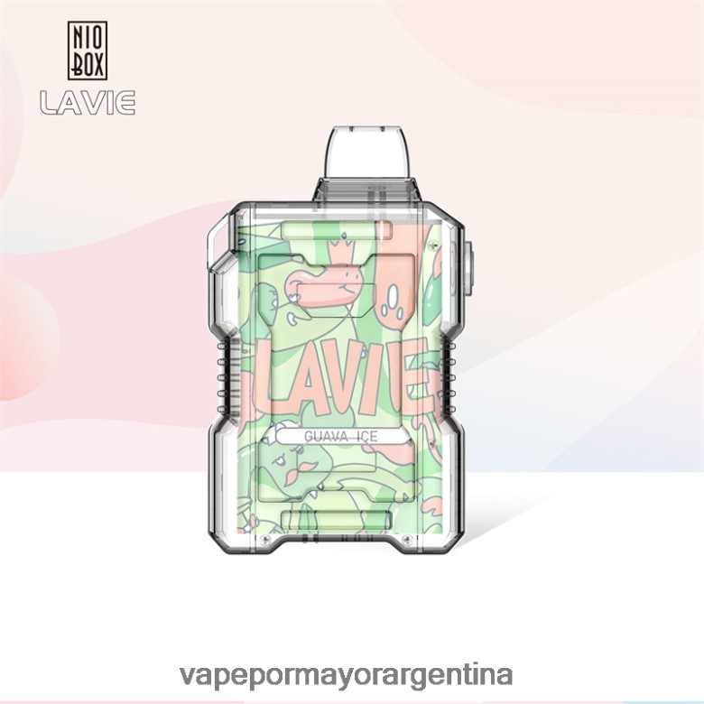 Vaporizador Desechable Al Por Mayor - LAVIE NIO BOX 9000 bocanadas 04HZV0194 hielo de guayaba