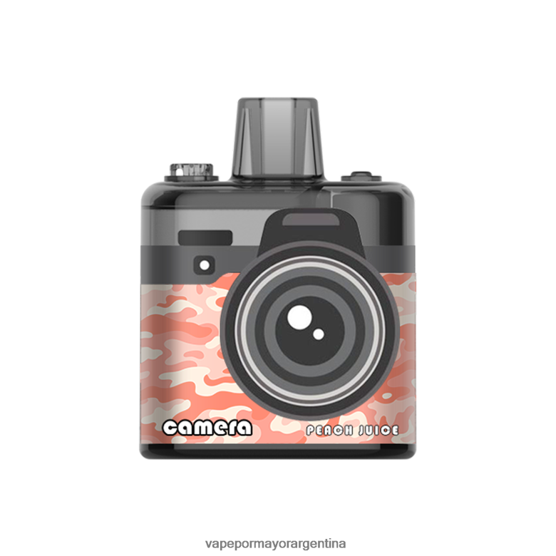 Vaporizador Desechable Al Por Mayor - LAVIE Camera 8000 bocanadas 04HZV0174 jugo de durazno
