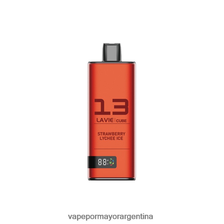Distribuidor Vapeo Al Por Mayor - LAVIE Cube 20000 bocanadas 04HZV047 hielo de lichi de fresa