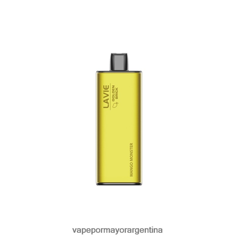 Vape Por Mayor Argentina - LAVIE GOLDEN BRICK 10000 bocanadas 04HZV061 monstruo del mango