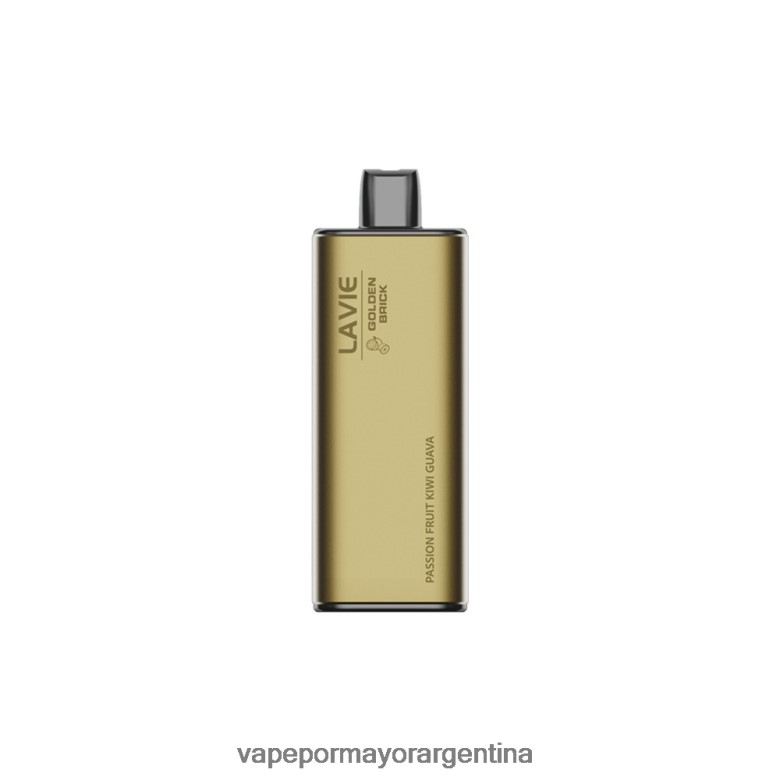 Vaporizador Al Por Mayor - LAVIE GOLDEN BRICK 10000 bocanadas 04HZV063 maracuyá kiwi guayaba