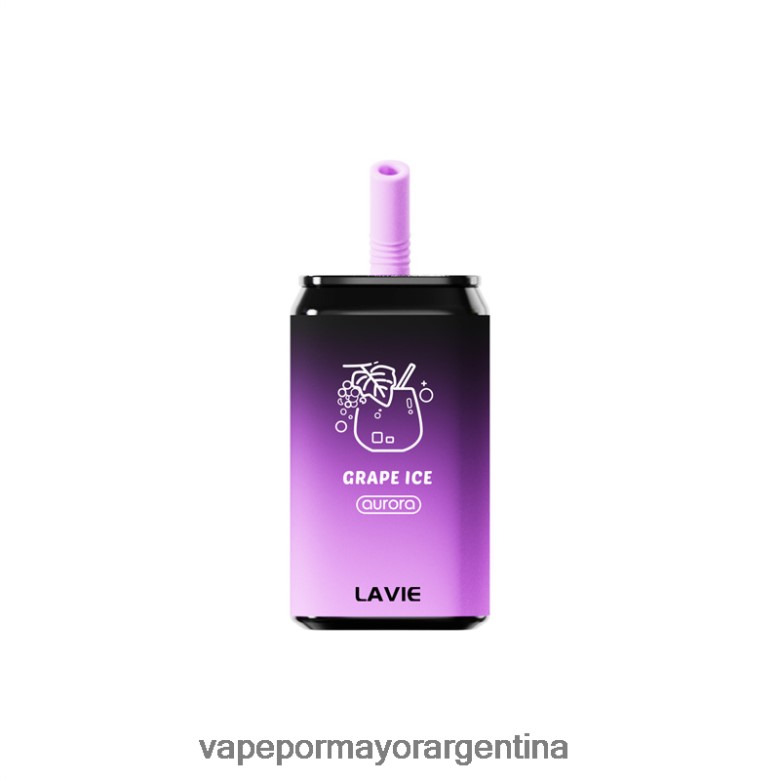 Vape Por Mayor Argentina - LAVIE Aurora 11000 bocanadas 04HZV0151 hielo de uva