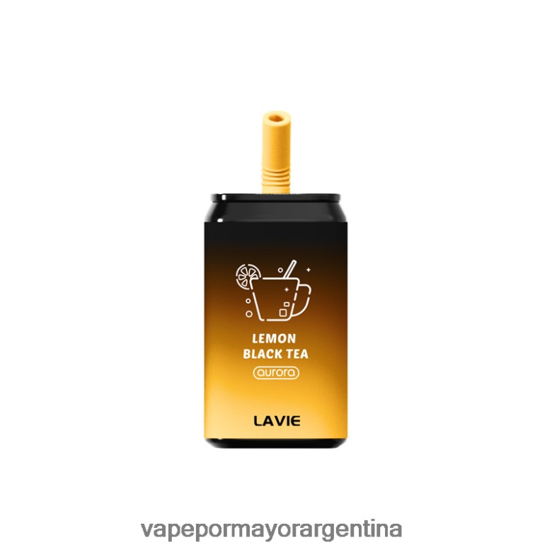 Vape Recargable - LAVIE Aurora 11000 bocanadas 04HZV0150 té negro de limón
